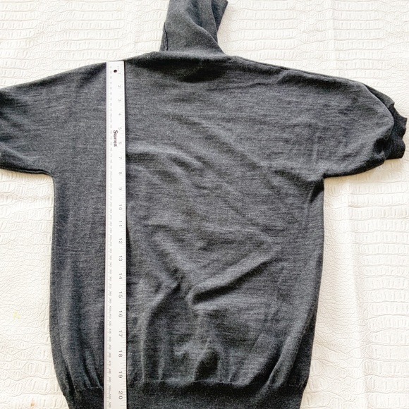 YSL gray 100% wool turtleneck sweater - Picture 7 of 15